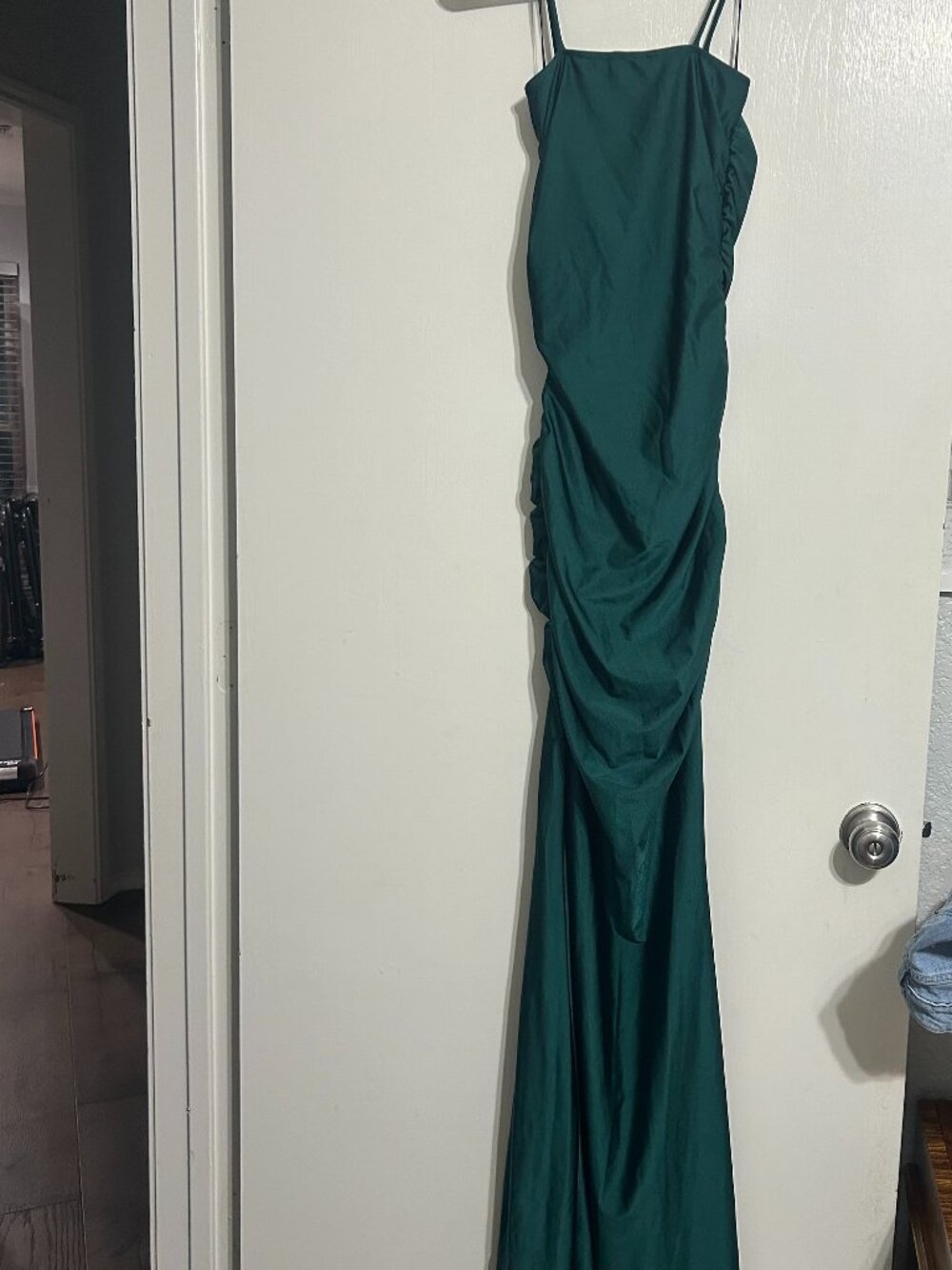 Lovely Day Dark green formal dress,